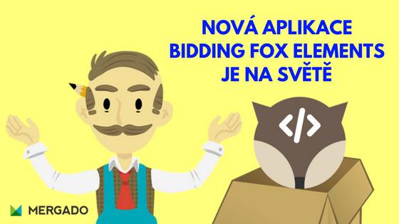 Mergado se raduje! Nová aplikace Bidding Fox Elements je na světě