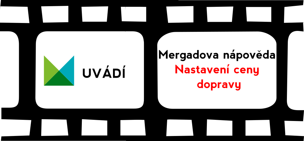 Nastavení ceny dopravy, video