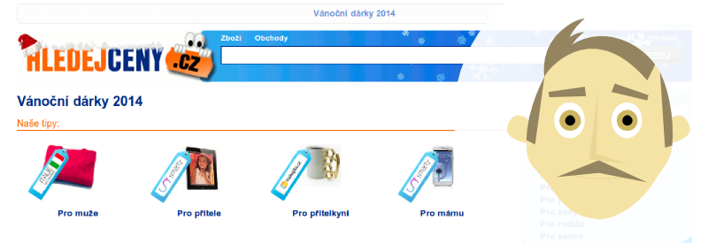 Vánoční dárky na Hledej ceny cz
