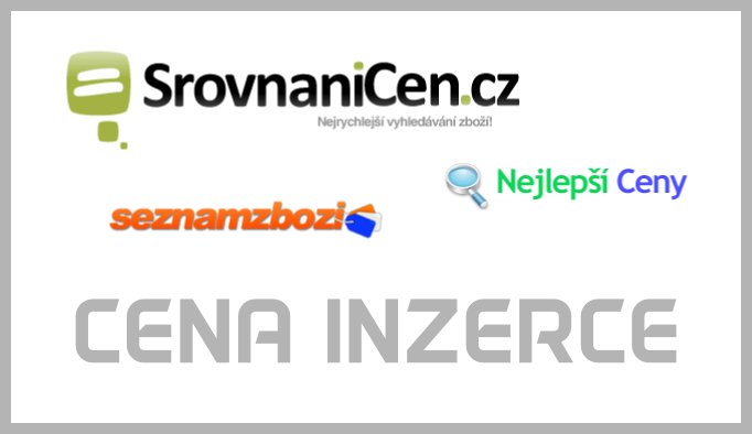 NejlepšíCeny.cz, SrovnáníCen.cz a SeznamZboží.cz, loga