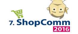 ShopComm2016, logo s panem Mergadem