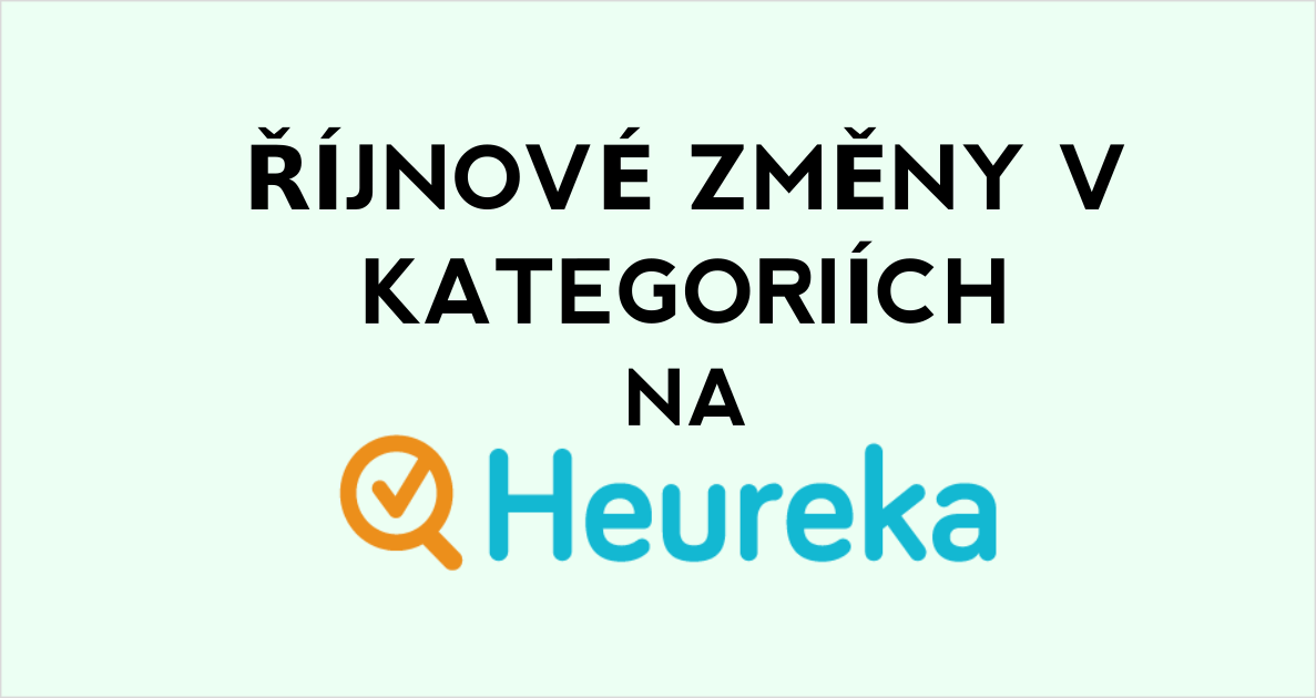 Říjnové změny v kategoriích na Heurece