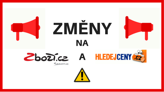 Změny na Zboží.cz a Hledejceny.cz