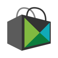 mergado store logo pozadí